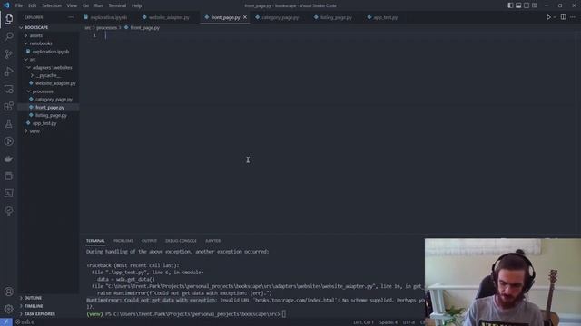 Webscraping with Python | Part 2: Creating Foundational Classes for the Application смотреть онлайн
