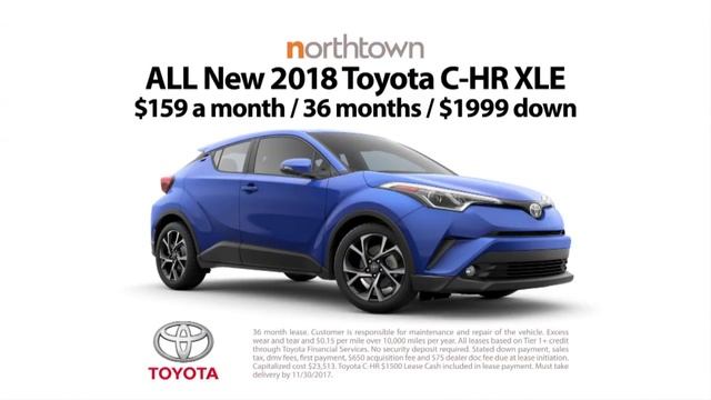 Northtown Toyota Black Friday Sale - 2018 Camry LE & 2018 C-HR XLE смотреть онлайн