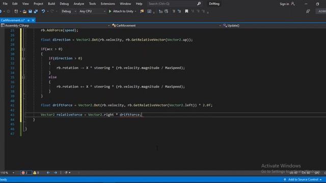 How to make 2D Car Drifting Game in JUST 15 MINUTES!! смотреть онлайн