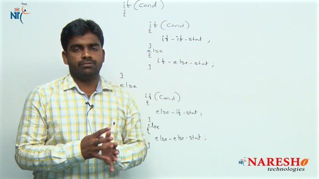 Nested if block | Control Flow Structures Tutorial | Naresh IT смотреть онлайн