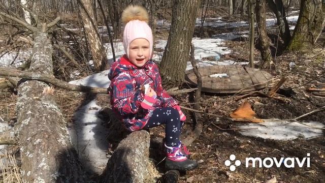 Прогулка по парку | выходные на природе | стихи и песни сочиняет | Ангелина 4 года 5 мес | GELIYA смотреть онлайн