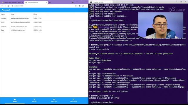 OPEN TOOLING / SENCHA CMD | COMO CRIAR APLICAÇÕES EM EXT JS смотреть онлайн