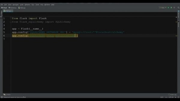 1 Flask SQLAlchemy Connection And Creating Tables In Mysql