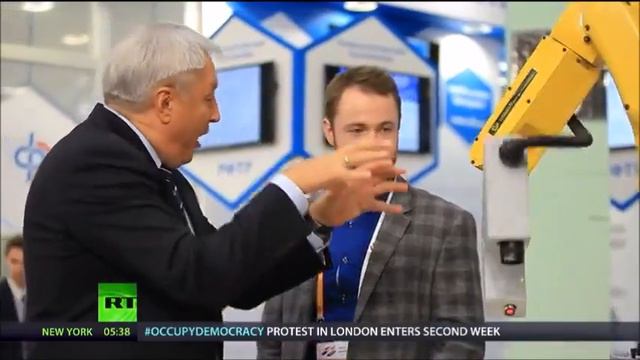 Russia Today о форуме "Открытые инновации" и о GenerationS (англ.) смотреть онлайн