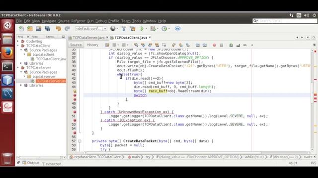 Large File Transfer using Java смотреть онлайн