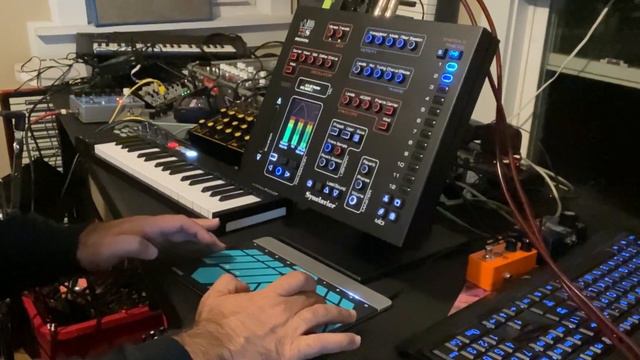 Synclavier REGEN with PPG Wave samples by BLUEWAVE mixing 1 Additive Timbre. MPE by Sensel Morph смотреть онлайн