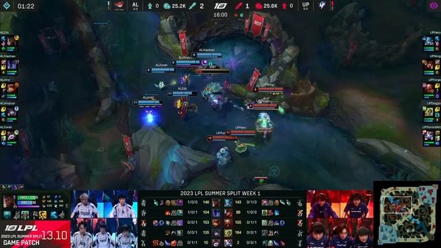 UP vs AL - Game 3 | Week 1 Day 1 LPL Summer 2023 | Ultra Prime vs Anyone's Legend G3 смотреть онлайн