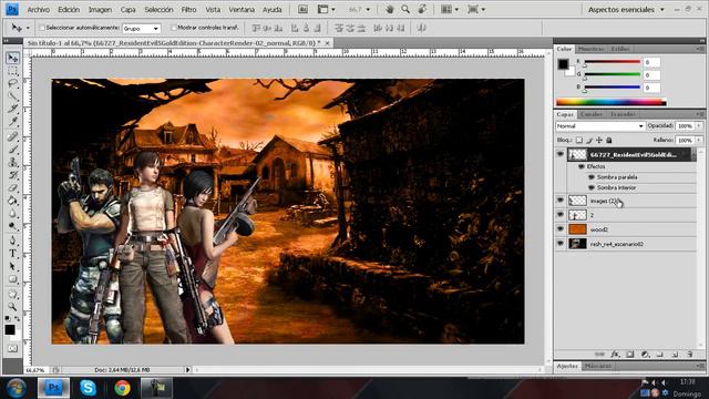 Speed Art - Wallpaper // Resident Evil смотреть онлайн