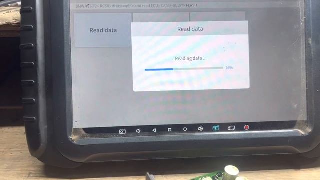 Bmw Cas3++ Eeprom And Flash Read By Xtool Kc501 And H6 Pro