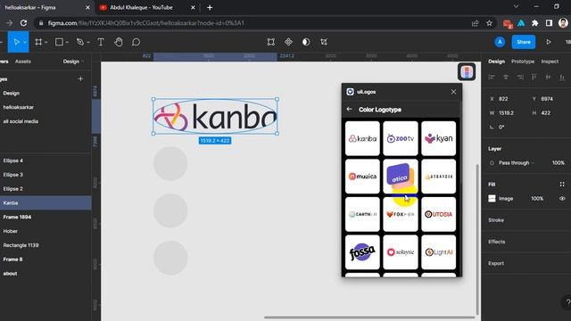 Figma useful plugin for ui designer to add logo in their ui design project | Creator Vijay Verma смотреть онлайн