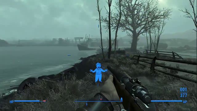 Fallout 4 VATS Flying Pt. 3 смотреть онлайн