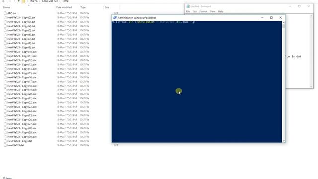 How to Bulk Rename Files using Windows PowerShell смотреть онлайн
