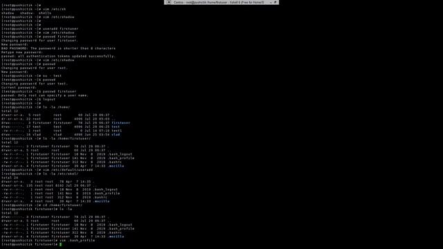 Пользователи и группы в Линукс. Урок 7. смотреть онлайн