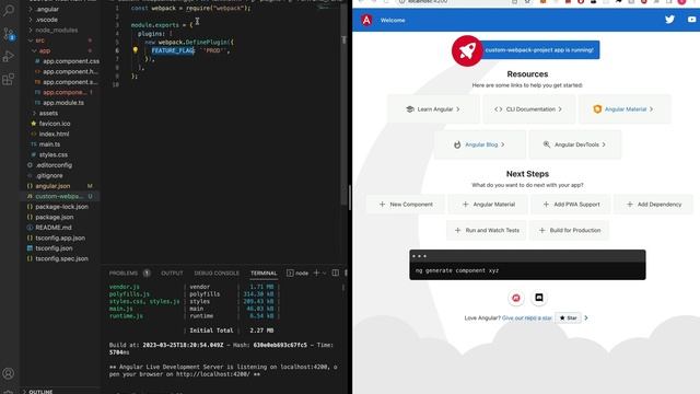 Have you thought about adding a custom webpack config in Angular? смотреть онлайн