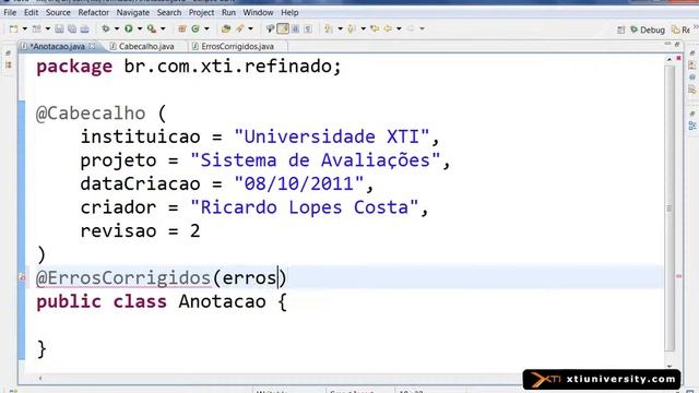 Curso de Java - JSE - 102 - Annotations смотреть онлайн