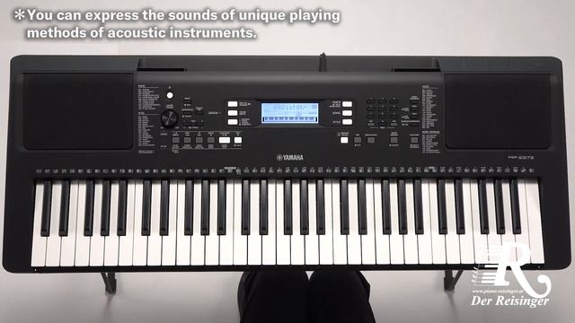 YAMAHA PSR E 373 Super Articulation Lite Voices смотреть онлайн