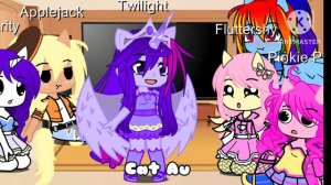 Mlp React To Twilight's Aus (Mlp)(Gacha Club)