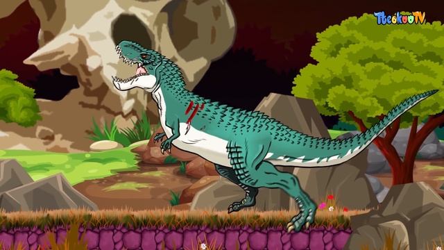 Dinosaurs Battle | Vastatosaurus rex VS Indominus rex смотреть онлайн