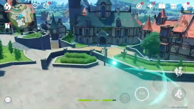 First person mode in Genshin impact!!!! смотреть онлайн