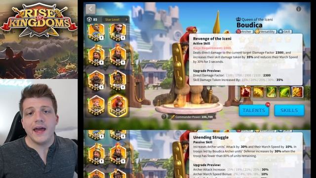 The TRUTH Behind Legendary Boudica in Rise of Kingdoms... смотреть онлайн