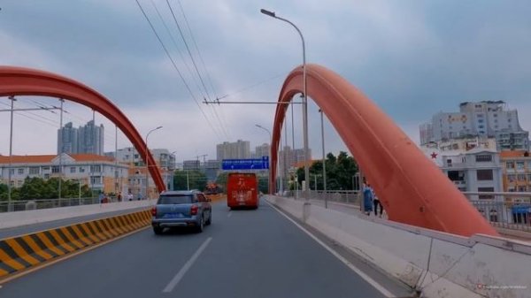 Driving Downtown Guangzhou, The Modern City with Fantastic Look | China Driving Tour 2023