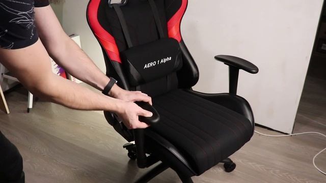 Сборка и отзыв о Aerocool AERO 1 Alpha компьютерном кресле смотреть онлайн