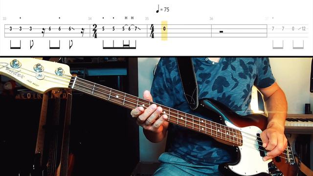 The Beatles - Dear Prudence /// BASS LINE [Play Along Tabs] смотреть онлайн