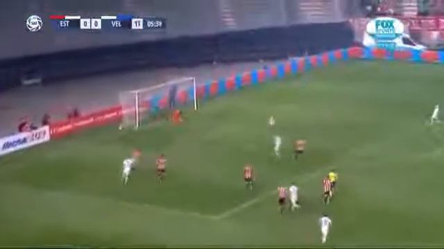 Gol de Lucas Robertone (0-1) - Estudiantes LP vs Velez Sarsfield.Fecha 5.Superliga Argentina 2019/2 смотреть онлайн
