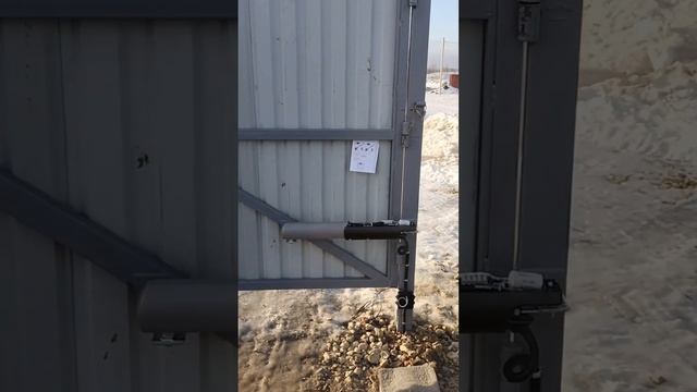 Автоматика/Видеонаблюдение/Установка распашных ворот и камеры, фотоэлементов смотреть онлайн