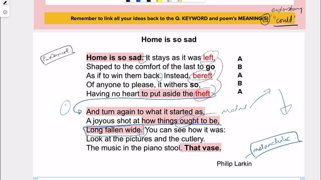 How To Analyse An Unseen Poem (AQA GCSE 2022) смотреть онлайн