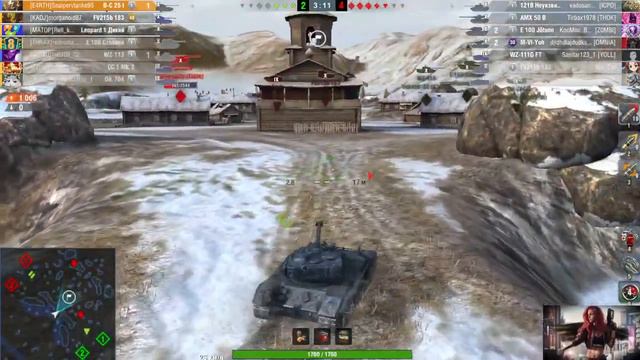 ПОСЛЕ ТАКОГО У НЕГО ЕЩЕ НЕСКОЛЬКО ЧАСОВ ТРЯСЛИСЬ РУКИ БОЙ ТРИЛЛЕР в Tanks Blitz смотреть онлайн