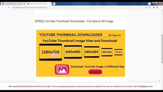 YouTube Thumbnail Downloader | Youtube Thumbnail Image View And Download