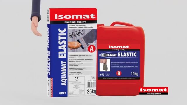 Στεγάνωση κάτω από πλακάκια με AQUAMAT-ELASTIC