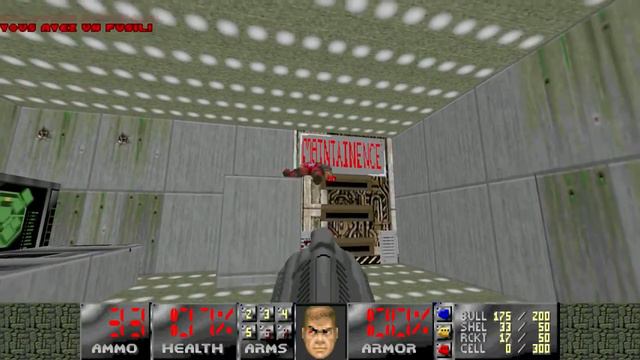 Alien vs Predator vs Terminator Doom 2 wad - Map 1 UV 100% смотреть онлайн