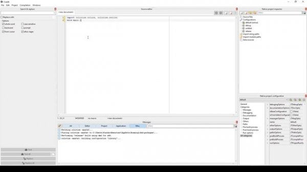 D programming language Tutorial - Coedit Dlang IDE | Features | Add DUB Libraries