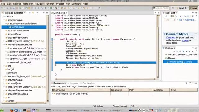 SensorDB Java API Introduction смотреть онлайн