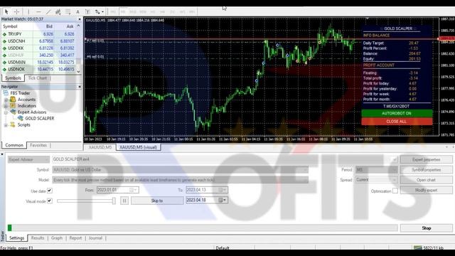 REVIEW GX12 GOLD SCALPER WEBSITE FOREX EA ROBOT XAUUSD GOLD BALANCE $200 смотреть онлайн
