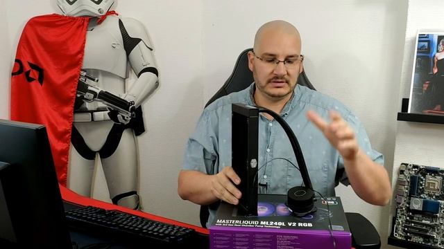 [Cowcot TV] Présentation Cooler Master MasterLiquid ML240L V2 RGB смотреть онлайн