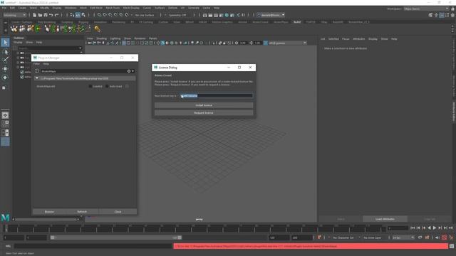 AtomsMaya 4.*.* and earlier - Install plugin and node-locked license смотреть онлайн