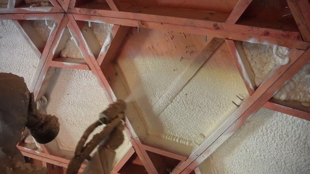 Купольный дом. Утепление пенополиуретаном смотреть онлайн