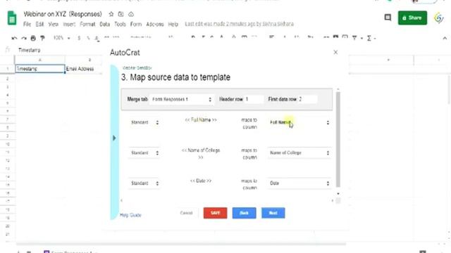 How to Generate Certificate automatically from google sheet for webinar/conference/seminar смотреть онлайн