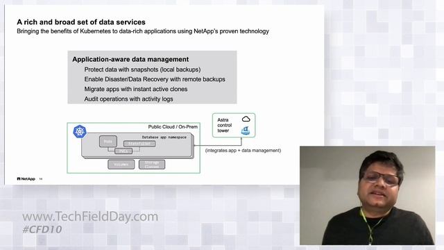 Introducing NetApp Astra, Application-Aware Data Management for Kubernetes смотреть онлайн