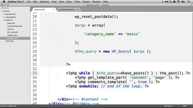 WordPress Custom Loops with WP Query смотреть онлайн