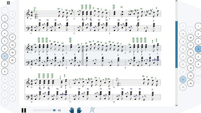 Как играть на гармони Хороши весной в саду цветочки | How to play on accordion | SMT Pro смотреть онлайн