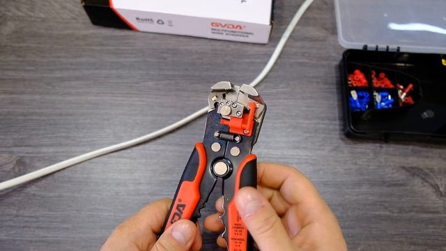 СТРИППЕР "GVDA" 4В1 С ИНДИКАТОРОМ НАПРЯЖЕНИЯ (пробником) смотреть онлайн