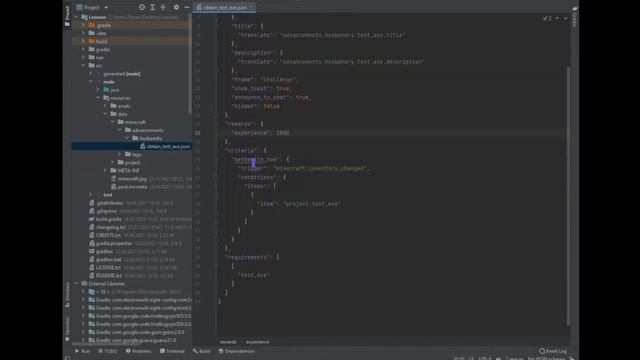 Урок по созданию модов FORGE 1 16 5 #36 Достижения смотреть онлайн