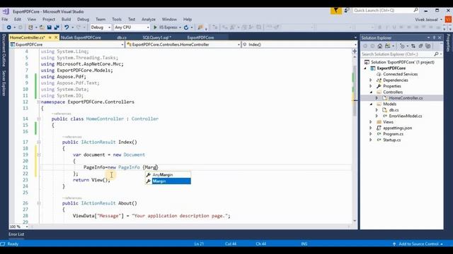 How to Export Data from Database to PDF in ASP.NET Core смотреть онлайн