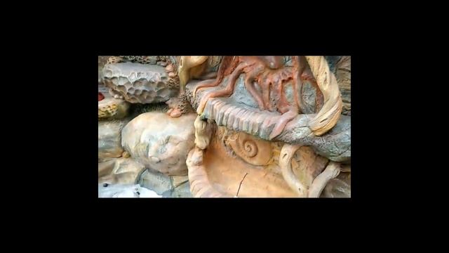 малые формы ,скульптуры из арт бетона фонтан, скалы из арт бетона, Олег Симахин. смотреть онлайн