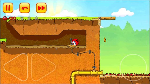 Red Ball 3 vs angry fish.All Levels.Красный шарик против Злой рыбы #1 смотреть онлайн