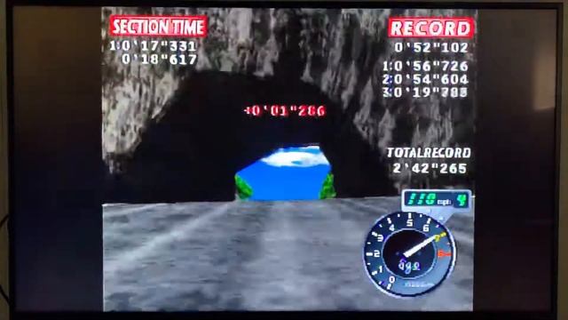Rage Racer (PS1) - Time Attack: Mythical Coast (Reverse) (Age Erriso) смотреть онлайн